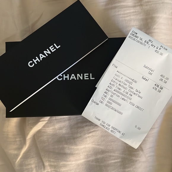 CHANEL 5380 Square Sunglasses in Black main image 11
